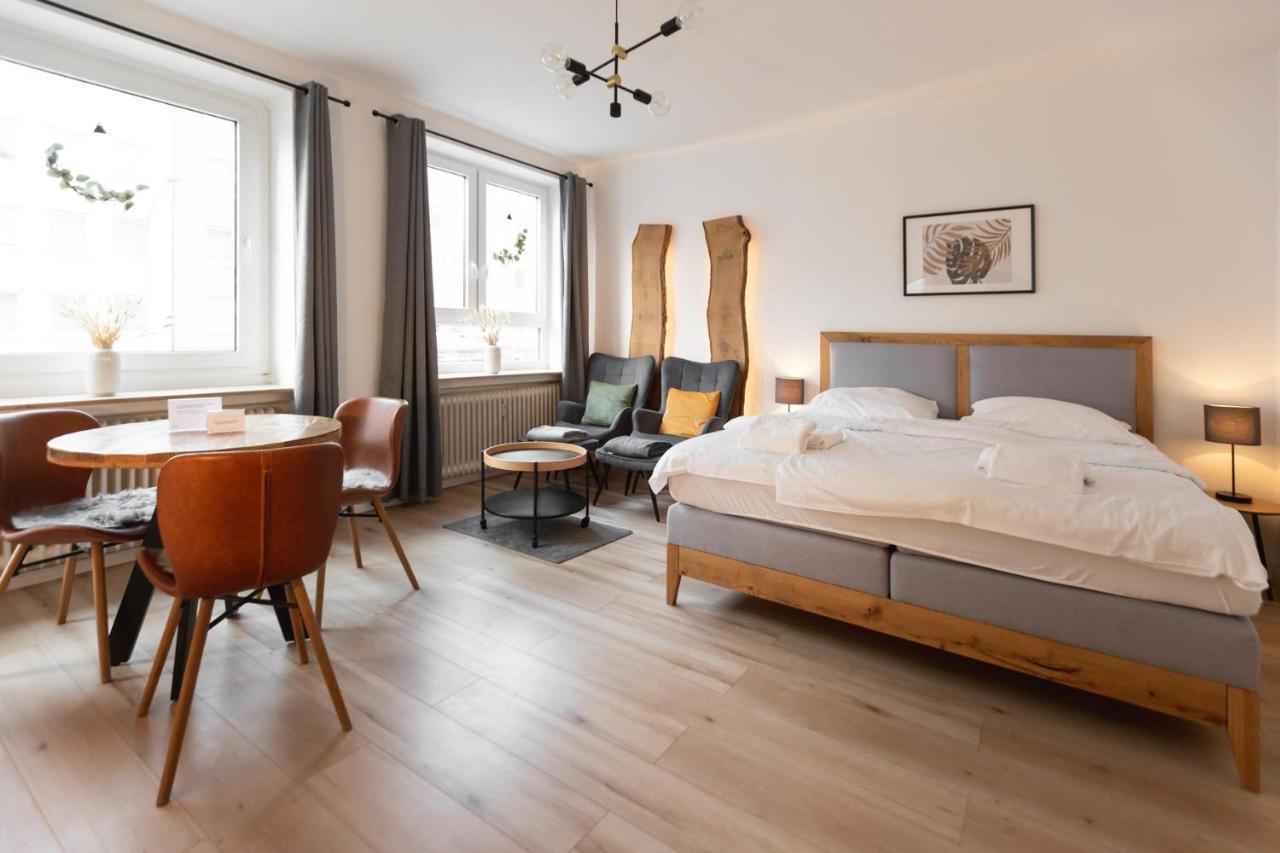Koje Fuenf I Apartment In Stadtmitte Mit Parkplatz 不来梅港 外观 照片