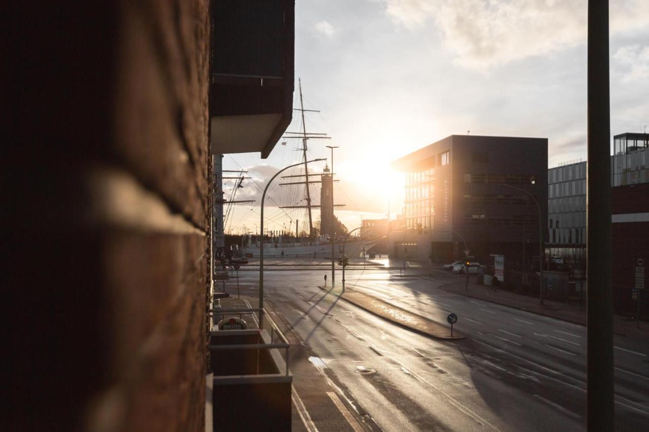 Koje Fuenf I Apartment In Stadtmitte Mit Parkplatz 不来梅港 外观 照片