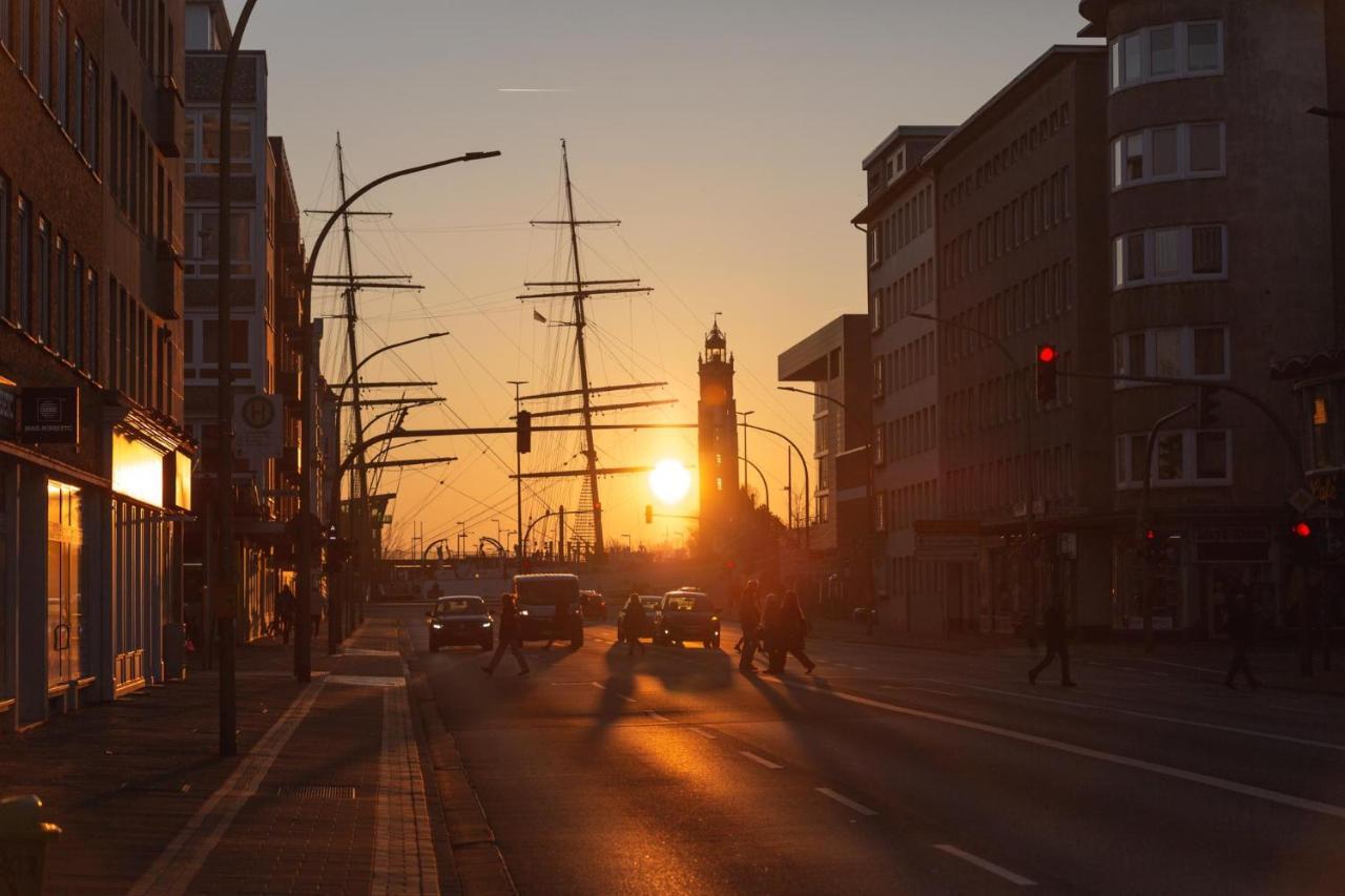 Koje Fuenf I Apartment In Stadtmitte Mit Parkplatz 不来梅港 外观 照片